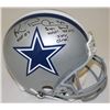 Image 1 : Michael Irvin Signed Cowboys Full-Size Authentic Pro-Line Helmet Inscribed "Playmaker," "HOF 07"  "S