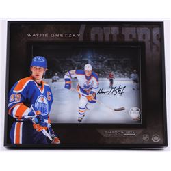 Wayne Gretzky Signed Oilers "Center Ice" 16x21x3 Custom Framed Shadowbox Display (UDA COA)