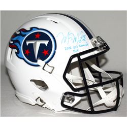 Marcus Mariota Signed Titans Full-Size Authentic Pro-Line Speed Helmet Inscribed "2015 1st Round Pic