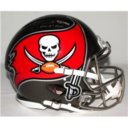 Jameis Winston Signed Buccaneers Full-Size Authentic Pro-Line Speed Helmet Inscribed "2015 #1 Pick" 