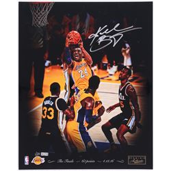Kobe Bryant Signed Lakers "04/13/2016" 16x20 Photo Limited Edition #1/24 (Panini COA)
