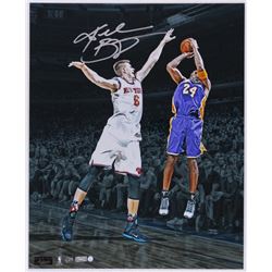 Kobe Bryant Signed Lakers "Last Game at Madison Square Garden" 16x20 Photo Limited Edition #1/24 (Pa