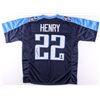 Image 1 : Derrick Henry Signed Titans Jersey (Radtke COA  Henry Hologram)