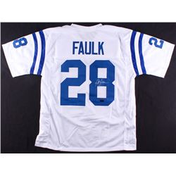 Marshall Faulk Signed Colts Jersey (Radtke COA)