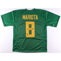 Marcus Mariota Signed Oregon Ducks Jersey (Mariota Hologram)