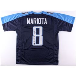 Marcus Mariota Signed Titans Jersey (Mariota Hologram)