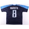 Image 1 : Marcus Mariota Signed Titans Jersey (Mariota Hologram)