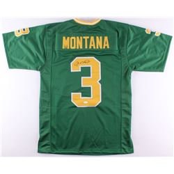 Joe Montana Signed Notre Dame Fighting Irish Jersey (JSA COA )
