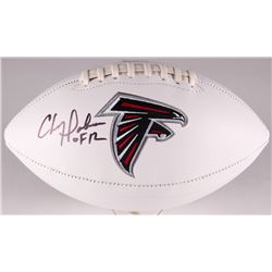 Chris Doleman Signed Falcons Logo Football Inscribed "HOF 12" (Radtke COA)