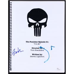Jon Bernthal  Ebon Moss-Bachrach Signed "The Punisher Episode 01: 3 AM" Full Episode Script (JSA COA