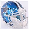 Image 1 : Dak Prescott Signed Cowboys Blaze Speed Mini Helmet (JSA COA  Prescott Hologram)