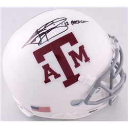 Johnny Manziel Signed Texas AM Speed Mini-Helmet Inscribed "'12 Heisman" (JSA COA)