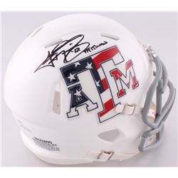 Johnny Manziel Signed Texas AM Speed Mini-Helmet Inscribed "'12 Heisman" (JSA COA)