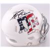 Image 1 : Johnny Manziel Signed Texas AM Speed Mini-Helmet Inscribed "'12 Heisman" (JSA COA)