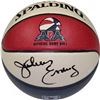 Image 1 : Julius "Dr. J" Erving Signed ABA Spalding Basketball (Steiner COA)