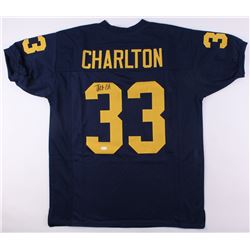 Taco Charlton Signed Michigan Wolverines Jersey (JSA COA)