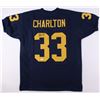 Image 1 : Taco Charlton Signed Michigan Wolverines Jersey (JSA COA)