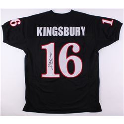 Kliff Kingsbury Signed Texas Tech Red Raiders Jersey Inscribed "Guns Up!" (JSA COA)