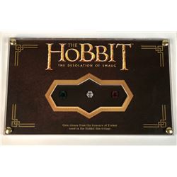 The Hobbit: The Desolation of Smaug (2013) - Set of 3 Gems in Brass Etched Display
