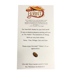 The Hobbit: The Desolation of Smaug (2013) - Screen Used Gem Crew Gift