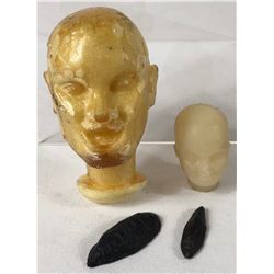 Puppet Master: Axis of Evil (2010) - Leach Woman Head Cast, Screen Used 2 Leaches and Rubber Cast