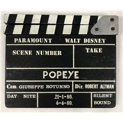 Popeye (1980) - Clapperboard Crew Gift