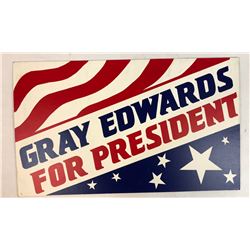 Hot Shots! Part Deux (1993) - Gray Edwards (Mitchell Ryan) Campaign Poster