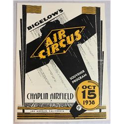 The Rocketeer (1991) - Circus Program