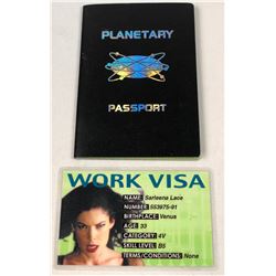 Men in Black (1997) - Interplanetary Passport & Work Visa