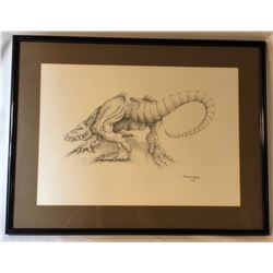 From Dusk Till Dawn (1996) - Vampire Rat Original Concept Art (26x20) by Robert Kurtzman - Lot A