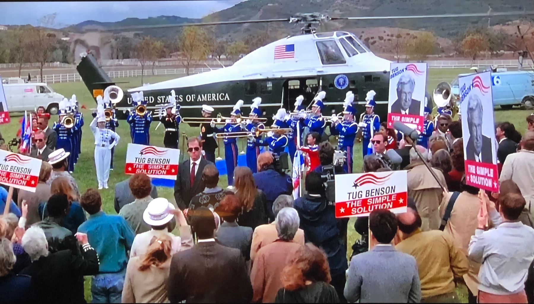 Hot Shots! Part Deux (1993) Tug Benson (Lloyd Bridges) Campaign