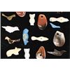 Image 3 : Collection of Carved Shell Beads and Fetishes