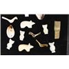 Image 4 : Collection of Carved Shell Beads and Fetishes
