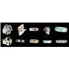Image 3 : 30 Native American Zuni and Navajo Silver Rings