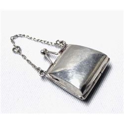 Sterling Silver Miniature Ladies Purse Charm