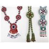 Image 1 : 3 Native American Sioux Beaded Necklaces