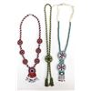 Image 2 : 3 Native American Sioux Beaded Necklaces