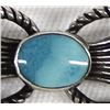 Image 2 : Southwestern Silver and Turquoise Pin