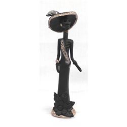 Mata Ortiz Pottery Catrina by Yolanda Soto