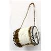 Image 1 : African Cowhide Covered Drum