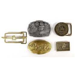 5 Belt Buckles