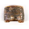 Image 1 : Large Navajo Copper Storyteller Bracelet, Becenti