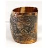 Image 2 : Large Navajo Copper Storyteller Bracelet, Becenti