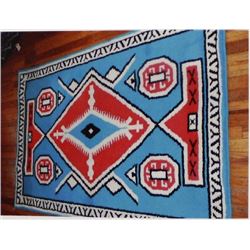 Brand New Anasazi Traders 100 Percent Wool Rug