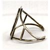 Image 2 : Navajo Sterling Inlay Cardinal Cuff Bracelet