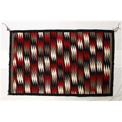 Native American Navajo Wool Textile Rug