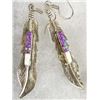Image 2 : 4 Pairs Native American Navajo Sterling Earrings