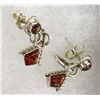 Image 3 : 4 Pairs Native American Navajo Sterling Earrings