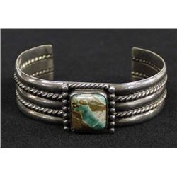 Navajo Sterling Turquoise Bracelet