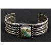 Image 1 : Navajo Sterling Turquoise Bracelet